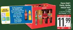 Edeka Coca-Cola, Fanta, Sprite, mezzo mix oder Lift Angebot