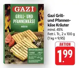 Edeka Gazi Grill- und Pfannenkäse Kräuter Angebot
