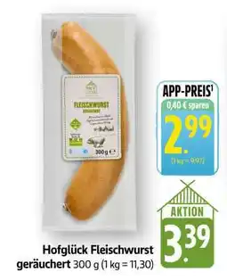 Edeka Hofglück Fleischwurst geräuchert Angebot