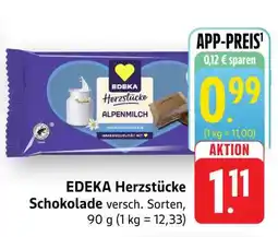 Edeka EDEKA Herzstücke Schokolade Angebot
