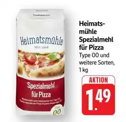 Edeka Heimatsmühle Spezialmehl für Pizza Angebot