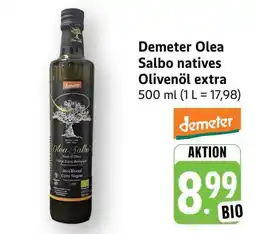 Edeka Demeter Olea Salbo natives Olivenöl extra Angebot