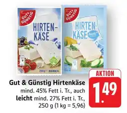 Edeka Gut & Günstig Hirtenkäse Angebot