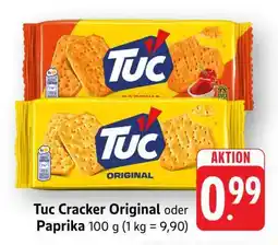 Edeka Tuc Cracker Original oder Paprika Angebot