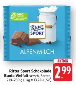 Edeka Ritter Sport Schokolade Bunte Vielfalt Angebot