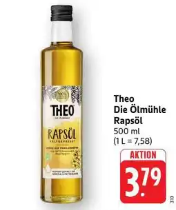 Edeka Theo Die Ölmühle Rapsöl Angebot