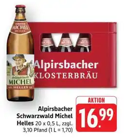 Edeka Alpirsbacher Schwarzwald Michel Helles Angebot