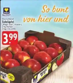 Edeka Tafeläpfel Magic Star Angebot