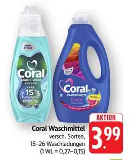 Edeka Coral Waschmittel Angebot