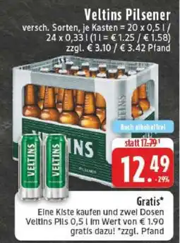 Edeka VELTINS Pilsener Angebot
