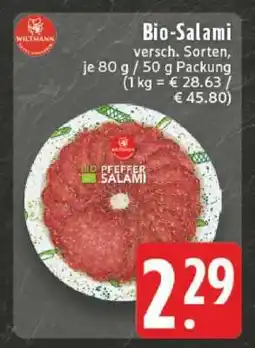 Edeka Bio-Salami Angebot
