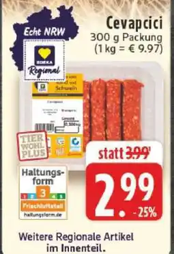 Edeka Cevapcici Angebot