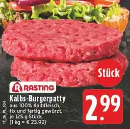 Edeka Kalbs-Burgerpatty Angebot