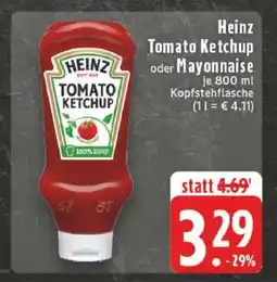 Edeka Heinz Tomato Ketchup oder Mayonnaise Angebot