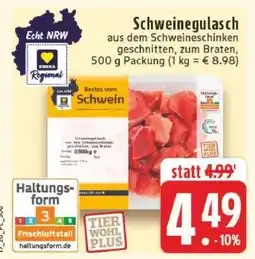 Edeka Schweinegulasch Angebot