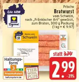 Edeka Frische Bratwurst Angebot