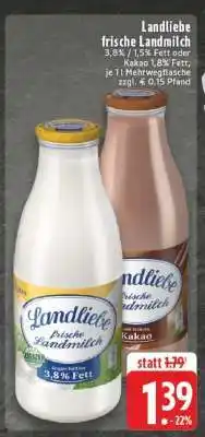 Edeka LANDLIEBE Frische Landmilch Angebot