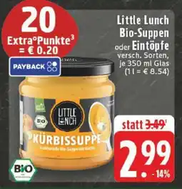 Edeka Little Lunch Bio-Suppen Angebot