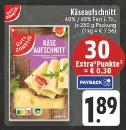 Edeka Käseaufschnitt Angebot