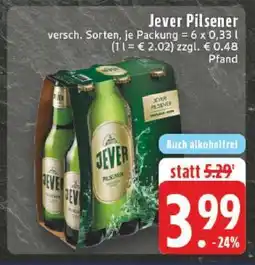 Edeka Jever Pilsener Angebot