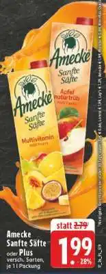 Edeka AMECKE Sanfte Säfte Angebot