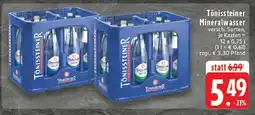Edeka Tönissteiner Mineralwasser Angebot