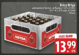 Edeka Astra Urtyp Angebot