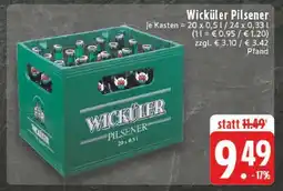 Edeka Wicküler Pilsener Angebot