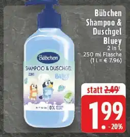Edeka Bübchen Shampoo & Duschgel Bluey Angebot