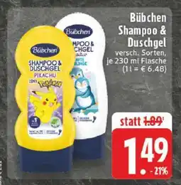 Edeka BÜBCHEN Shampoo & Duschgel Angebot