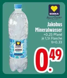 Edeka Jakobus Mineralwasser Angebot