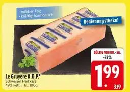 Edeka Le Gruyère A.O.P Angebot