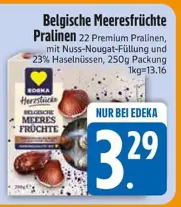 Edeka Belgische Meeresfrüchte-Pralinen Angebot