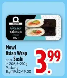 Edeka Mowi Asian Wrap oder Sushi Angebot