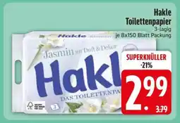 Edeka Hakle Toilettenpapier Angebot