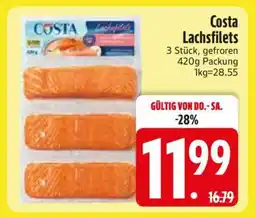 Edeka Costa Lachsfilets Angebot