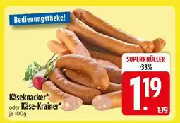 Edeka Käseknacker oder Käse-Krainer Angebot