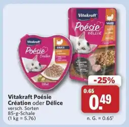 Combi Vitakraft Poésie Création oder Délice Angebot