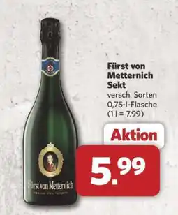 Combi FÜRST VON METTERNICH Sekt Angebot