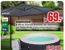 B1 Discount Baumarkt Ampelschirm Angebot