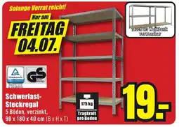 B1 Discount Baumarkt Schwerlast- Steckregal Angebot