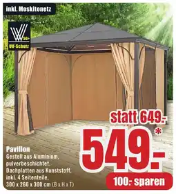 B1 Discount Baumarkt Pavillon Angebot