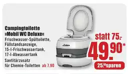 B1 Discount Baumarkt Campingtoilette >>Mobil WC Deluxe<< Angebot