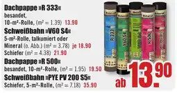 B1 Discount Baumarkt Dachpappe »R 333" Angebot
