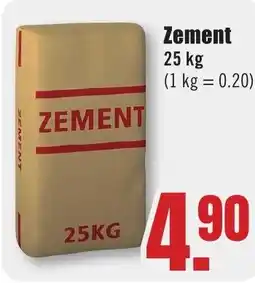 B1 Discount Baumarkt ZEMENT Angebot
