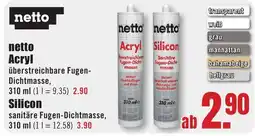 B1 Discount Baumarkt netto Acryl Angebot