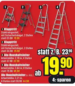 B1 Discount Baumarkt 1 Klapptritt Angebot