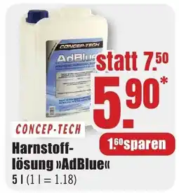 B1 Discount Baumarkt CONCEP-TECH Harnstofflösung »AdBlue<< Angebot