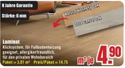 B1 Discount Baumarkt Laminat Angebot