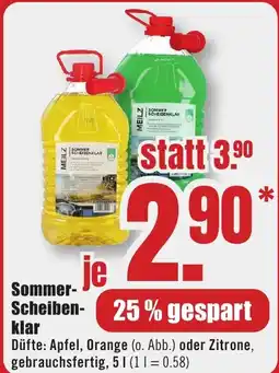 B1 Discount Baumarkt MEILZ Sommer- Scheibenklar Angebot